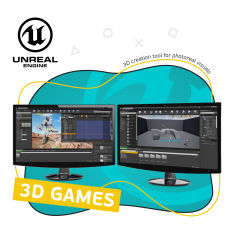 Unreal Engine 4. Игровой движок - КИБЕРшкола программирования для детей, компьютерные курсы для школьников, начинающих и подростков - KIBERone г. Павлово