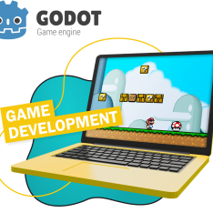 Godot.  Основа создания легендарных игр - КИБЕРшкола программирования для детей, компьютерные курсы для школьников, начинающих и подростков - KIBERone г. Павлово
