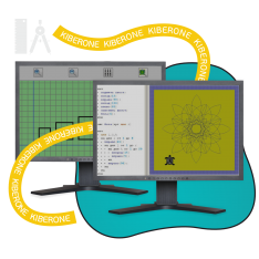 Исполнители чертежник и черепашка - КИБЕРшкола программирования для детей, компьютерные курсы для школьников, начинающих и подростков - KIBERone г. Павлово