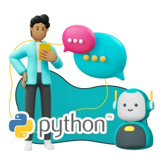 Умный чат-бот на Python на Telegram - КИБЕРшкола программирования для детей, компьютерные курсы для школьников, начинающих и подростков - KIBERone г. Павлово
