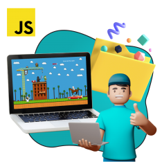 Программирование на JavaScript. Учимся создавать игры! - КИБЕРшкола программирования для детей, компьютерные курсы для школьников, начинающих и подростков - KIBERone г. Павлово