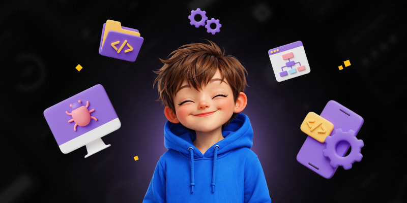 Идеальный сайт с нуля: код, дизайн и AI-помощник - КИБЕРшкола программирования для детей, компьютерные курсы для школьников, начинающих и подростков - KIBERone г. Павлово